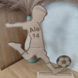 Muñec@ futboler@ con nombre grabado