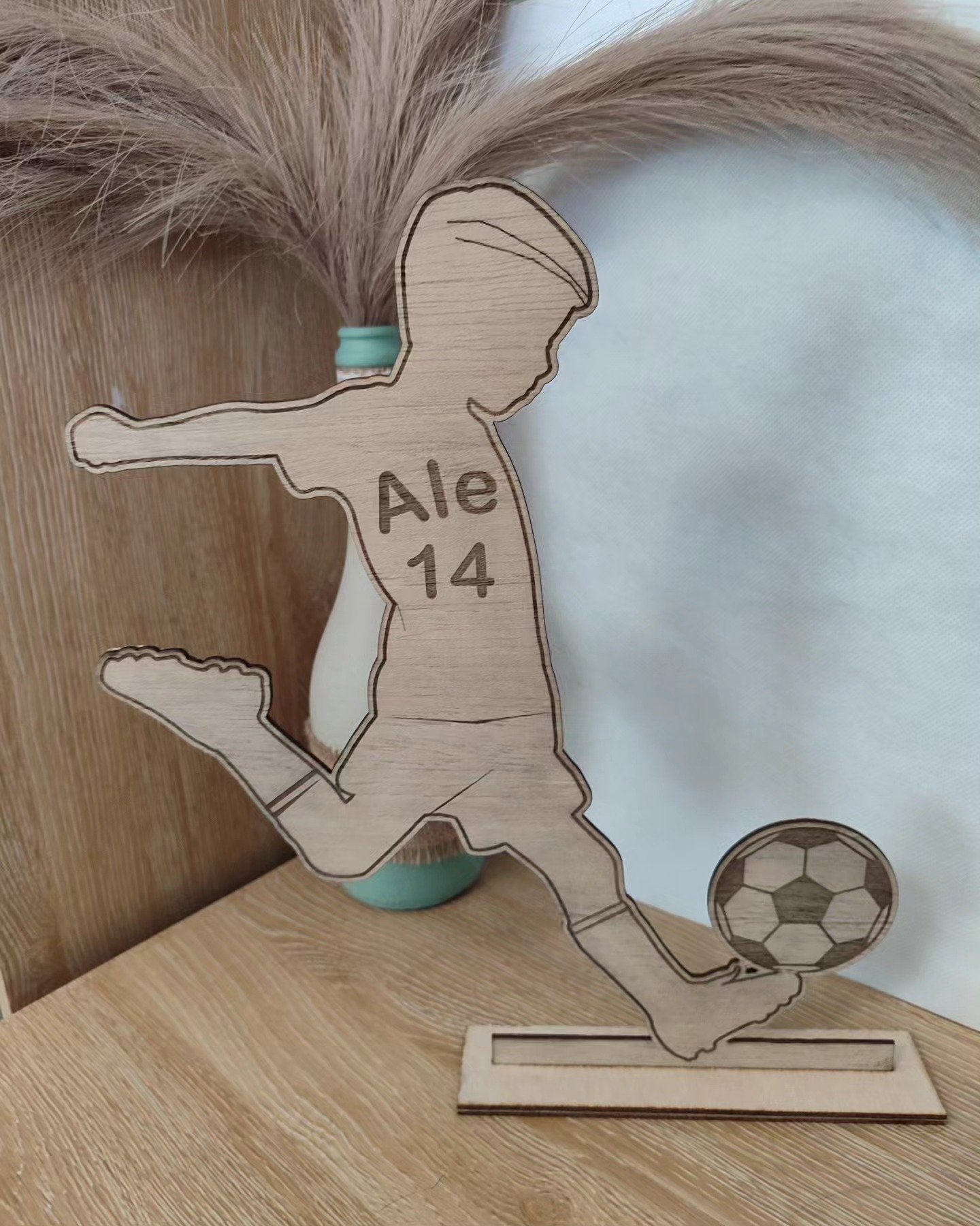 Muñec@ futboler@ con nombre grabado