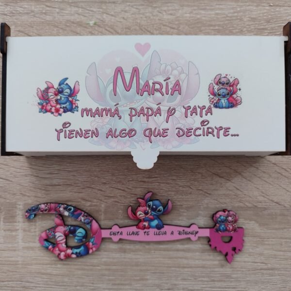 Llave personalizada con caja