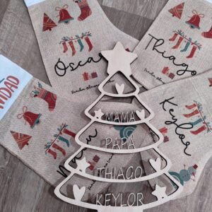 Árbol de navidad personalizado