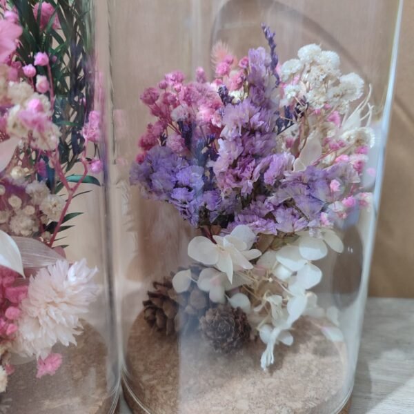 Cúpula con flores y dedicatoria - Imagen 3