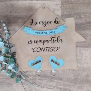 Porta llaves para pared