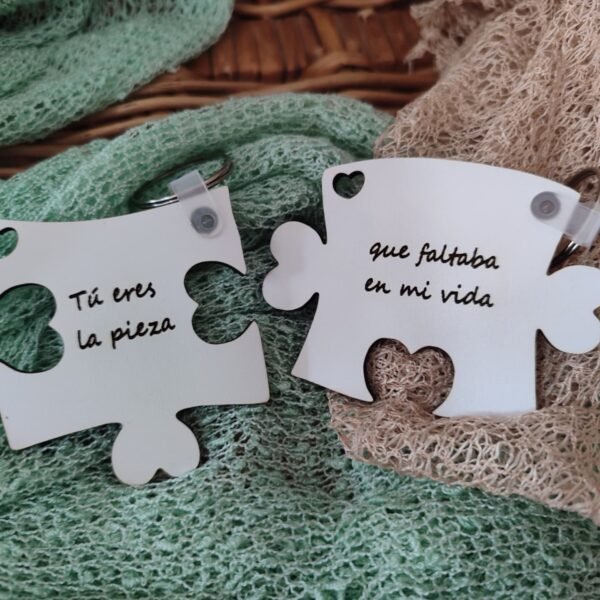 Llaveros pareja personalizados - Imagen 3