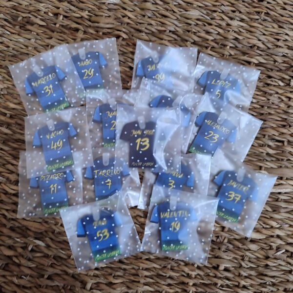 Llaveros de fútbol personalizados
