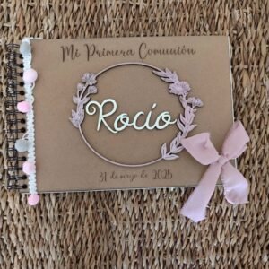 Libro de firmas personalizado