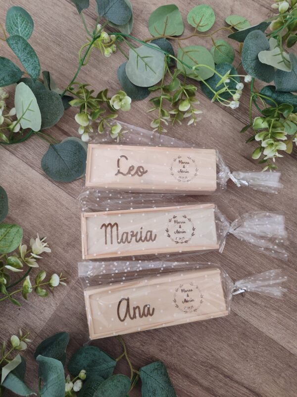 Dominó con Caja de Madera - Imagen 3
