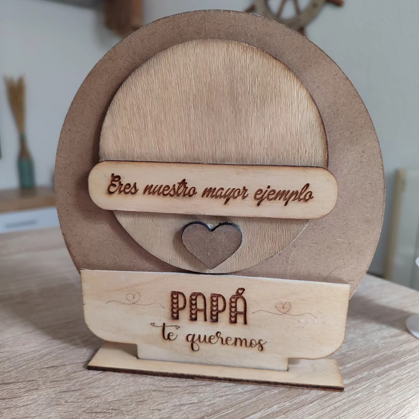 Peana para foto día del padre