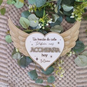 Corazón recordatorio seres queridos