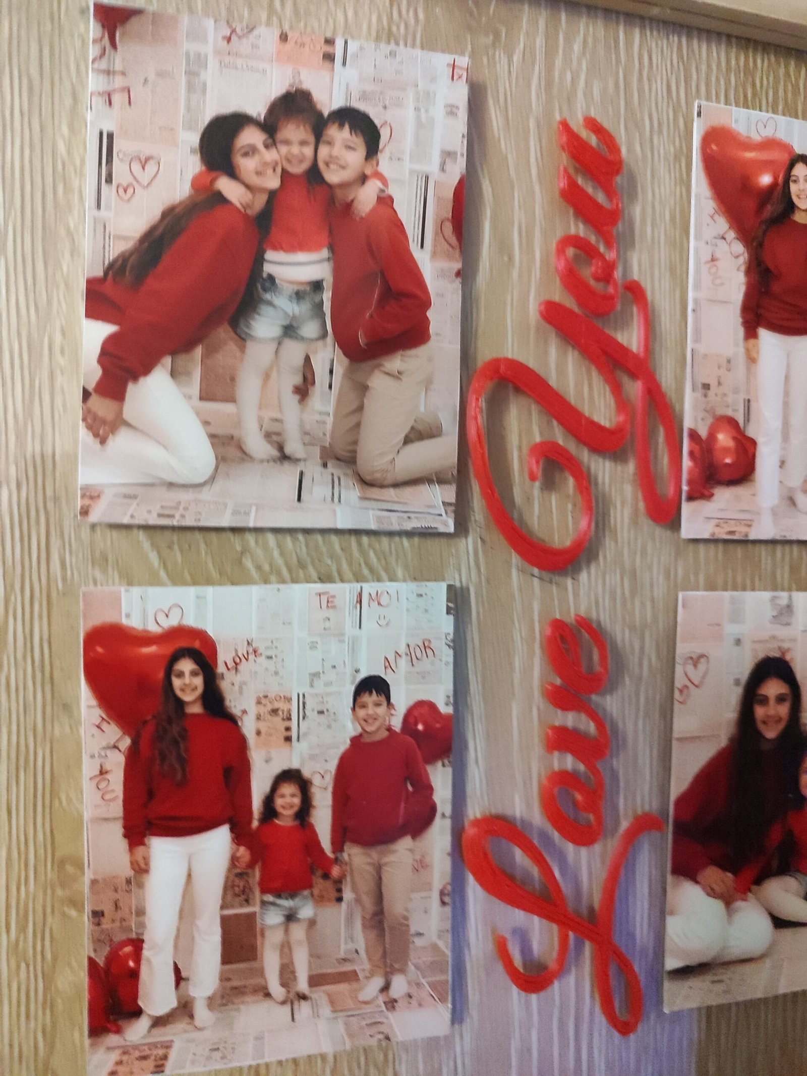 Cuadro de metacrilato con fotos y frase en relieve - Imagen 4